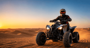Premium Dune Buggy Rental Dubai experience on the Red Dunes
