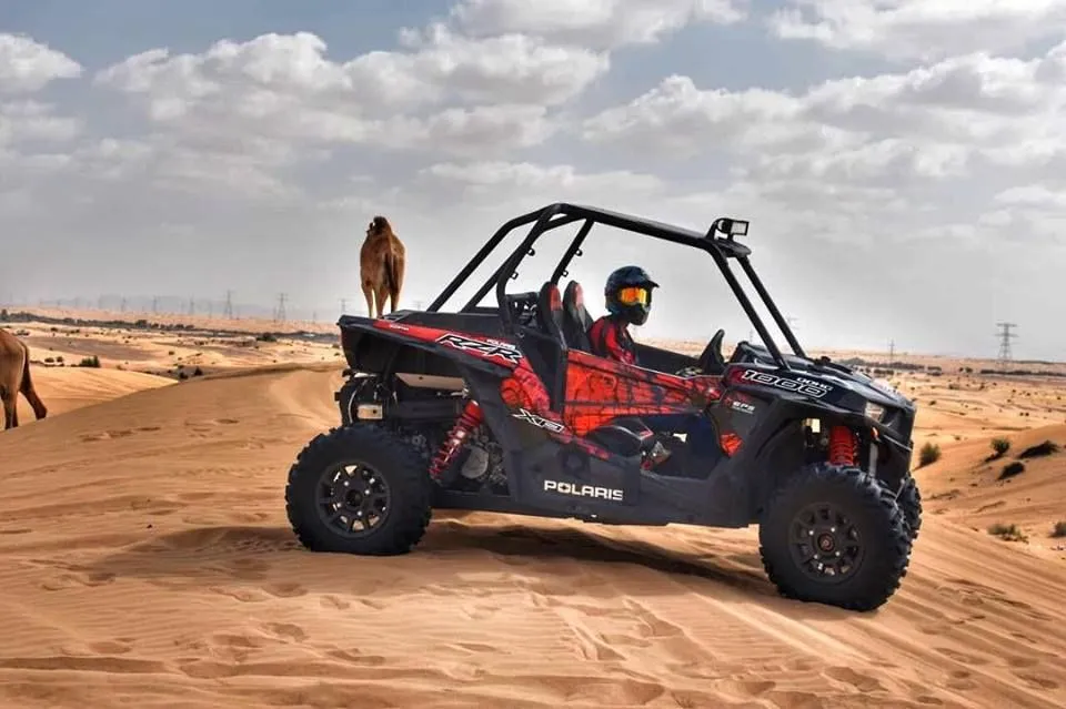 Safety gear for a dune buggy adventure