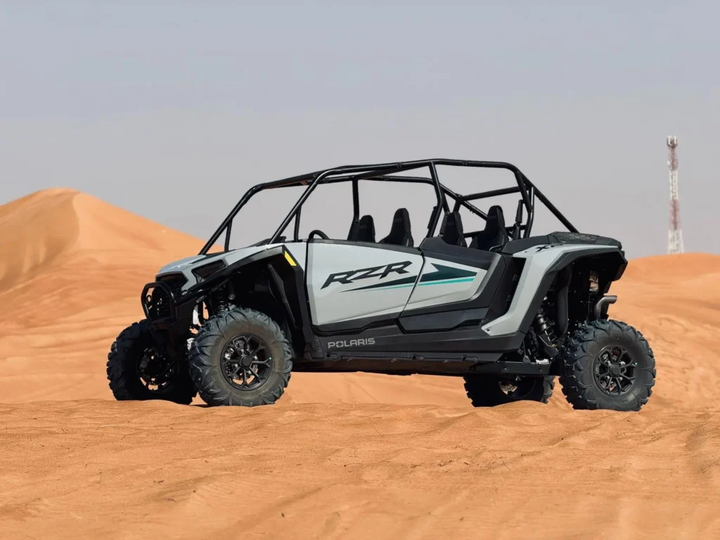 Polaris RZR dune buggy in Dubai desert