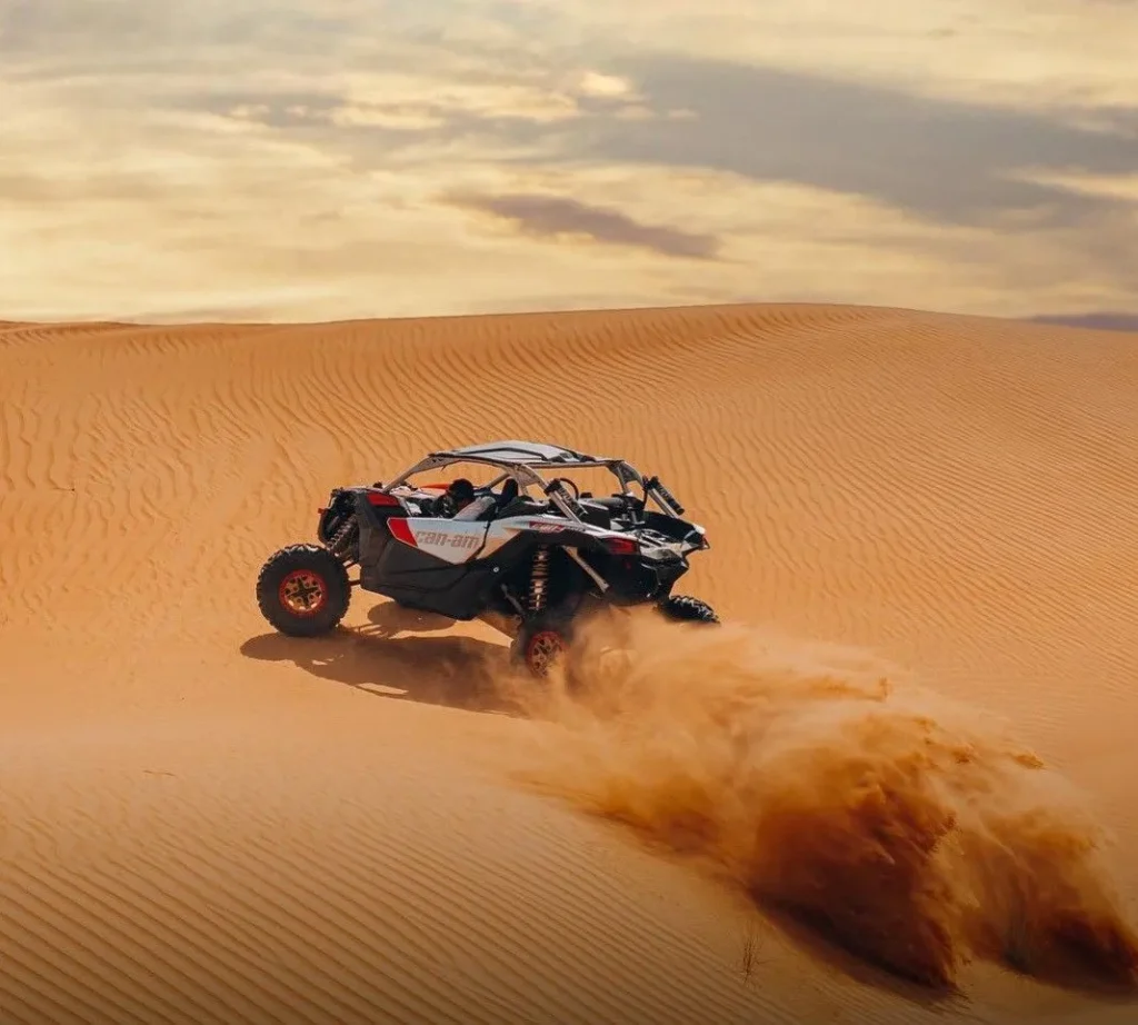 Dubai desert buggy adventure across golden dunes